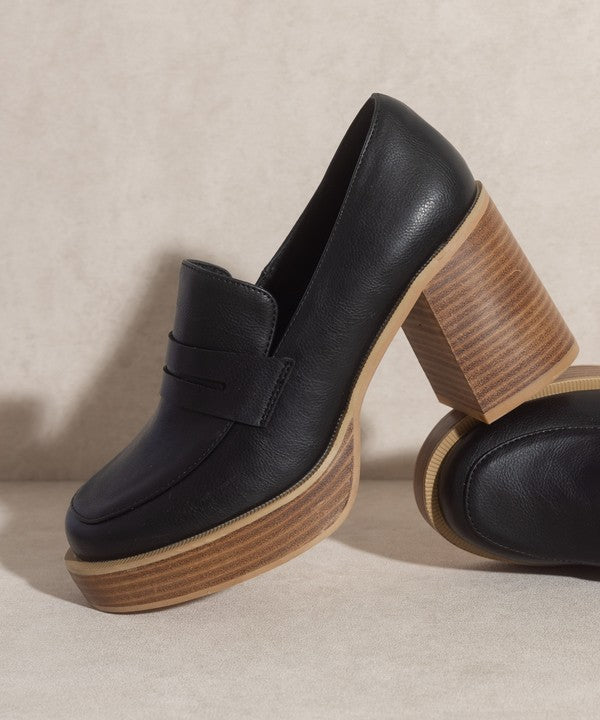 Platform Penny Loafers