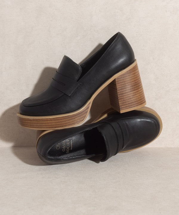 Platform Penny Loafers