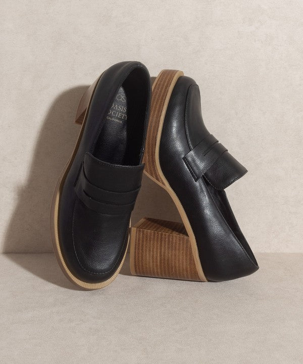 Platform Penny Loafers