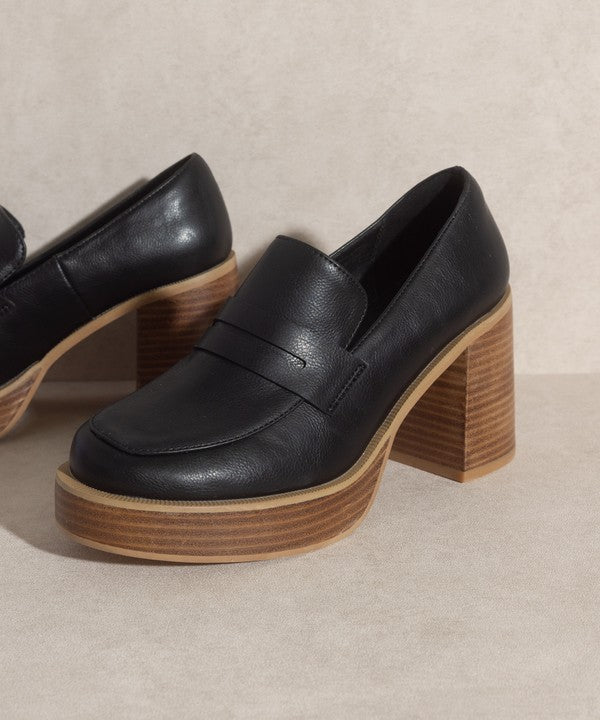 Platform Penny Loafers