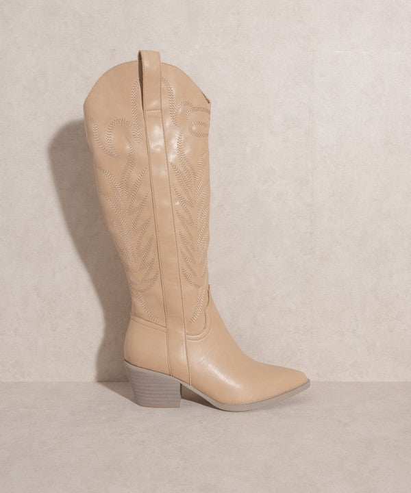 Samara Embroidered Tall Boot