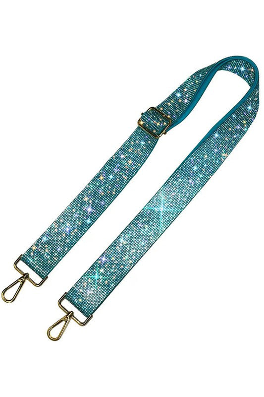 1.5 Inches Rhinestone Guitar Strap