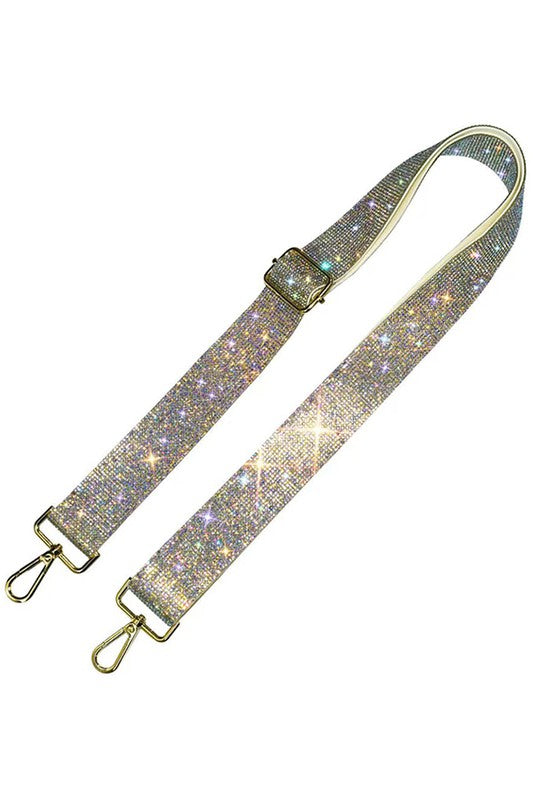 1.5 Inches Rhinestone Guitar Strap