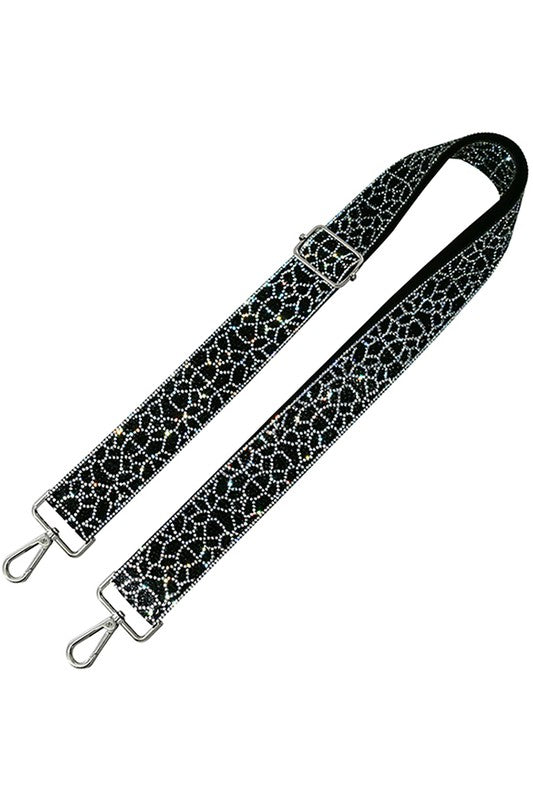 1.5 Inches Rhinestone Guitar Strap