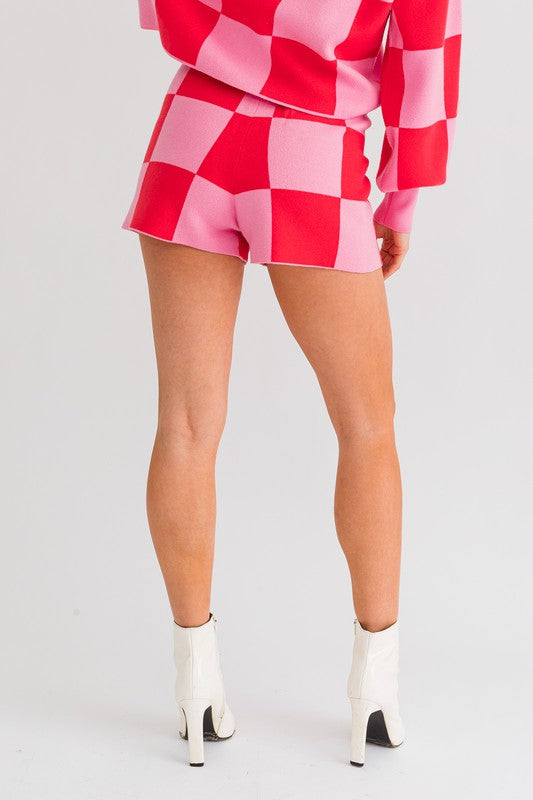 Checkmate Sweater Shorts