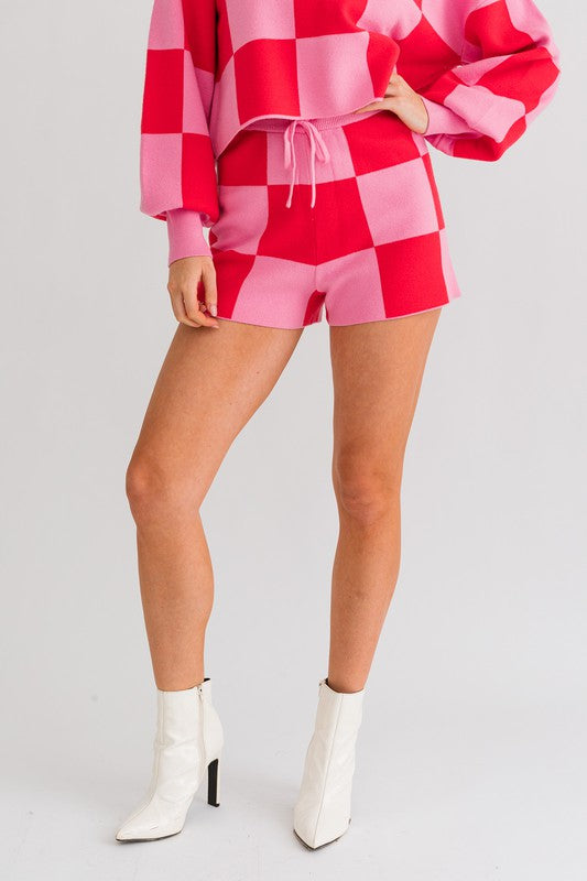 Checkmate Sweater Shorts