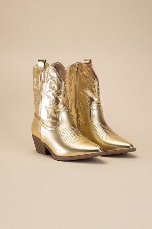 Here Comes Trouble Western Boots