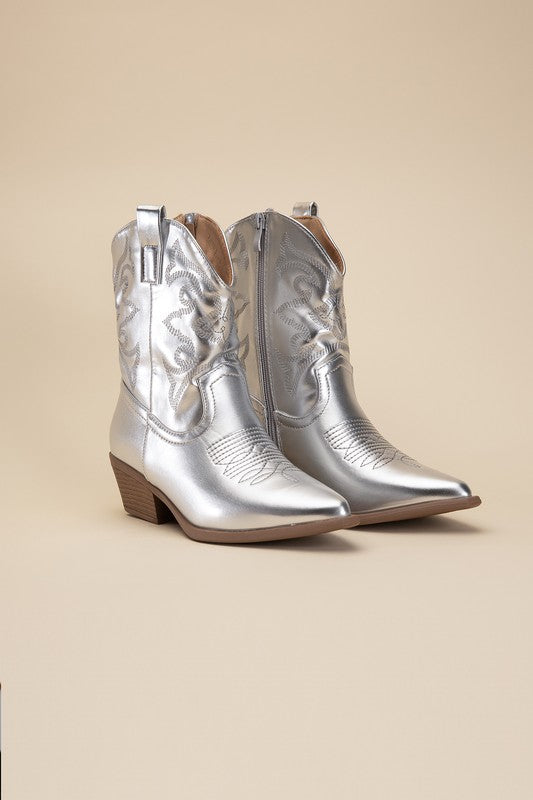 Here Comes Trouble Western Boots