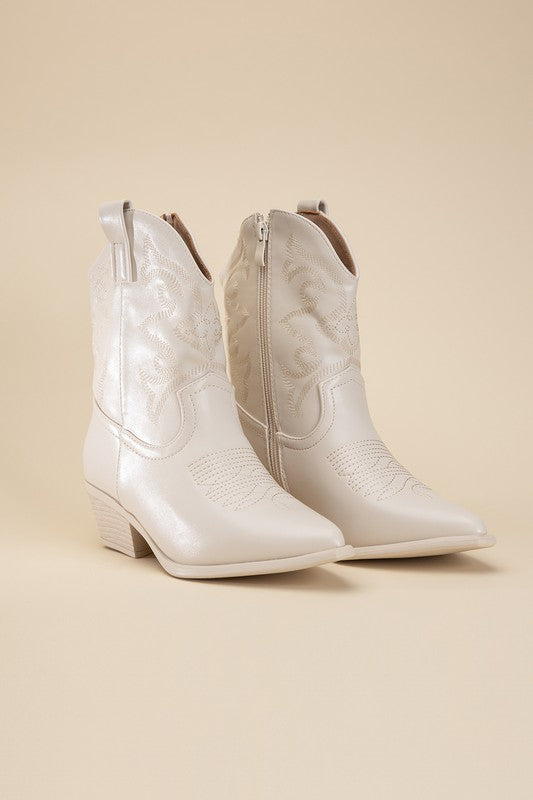 Here Comes Trouble Western Boots