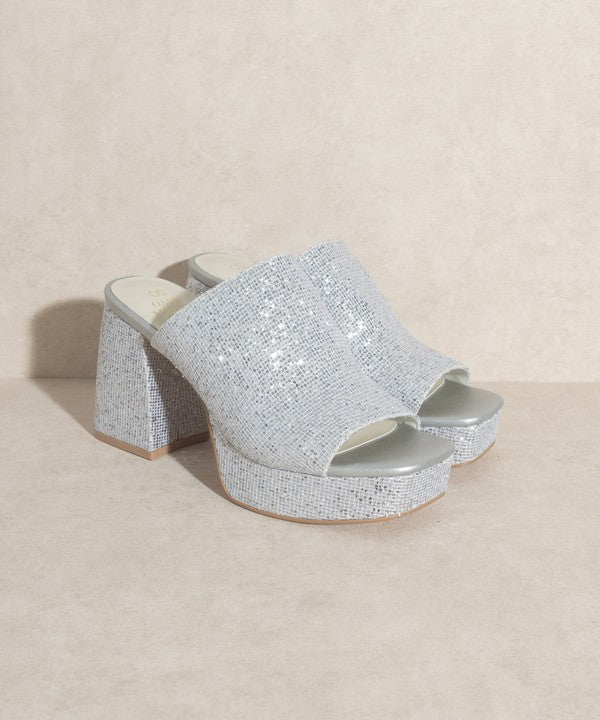 Disco Sally Slide Platform High Heel