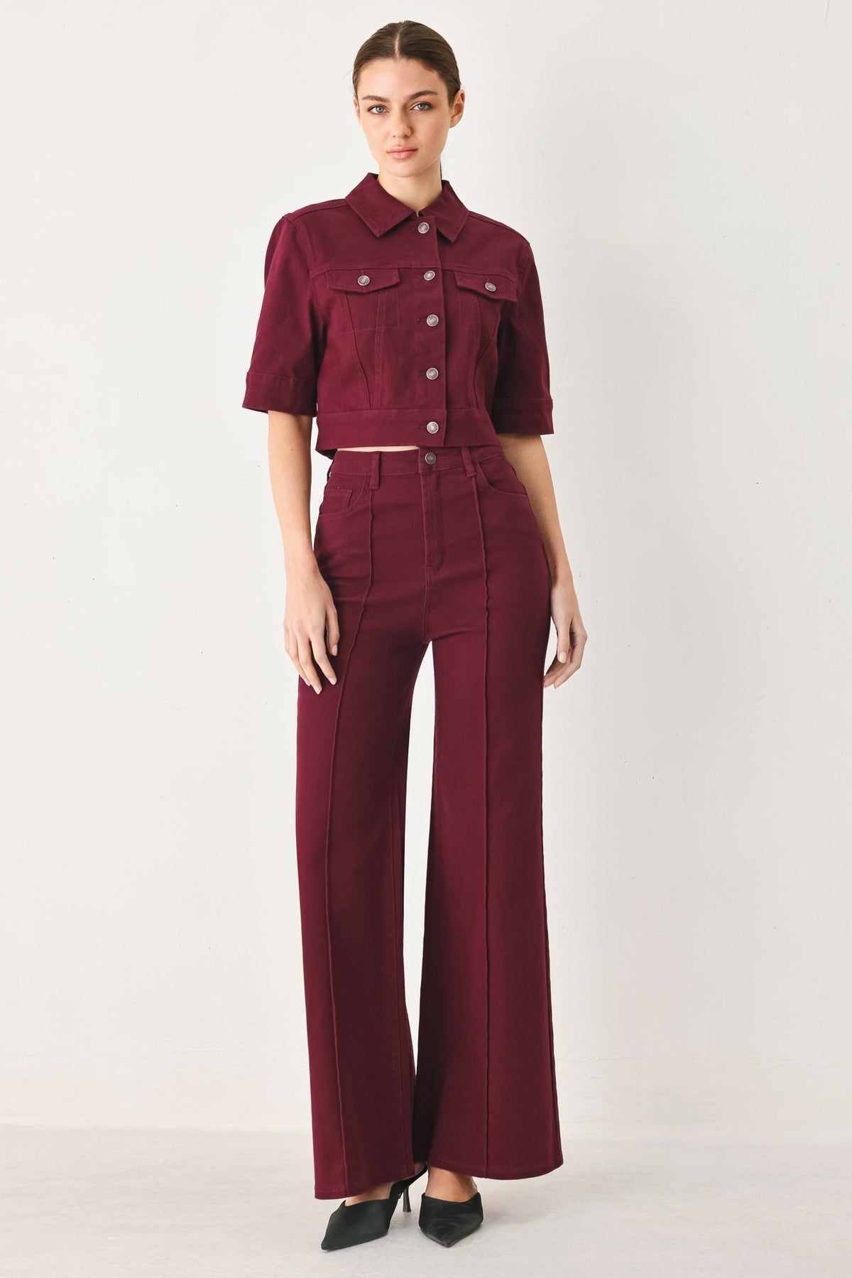 Night Train Washed-Twill Short-Sleeve Jacket