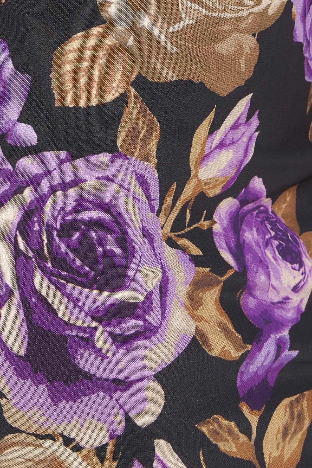 Black Orchid Power-Mesh Midi Dress