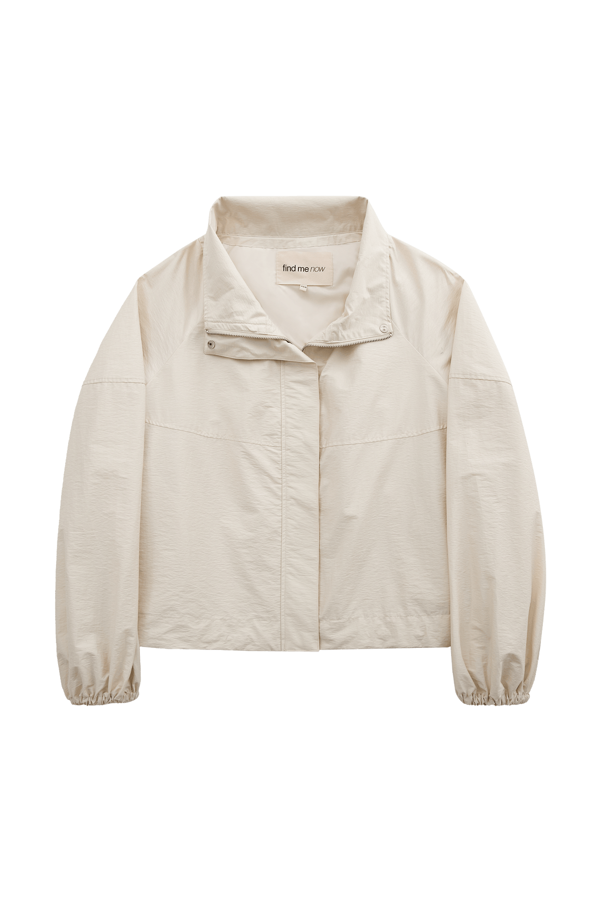 Moonlight Run Ivory Bomber Jacket