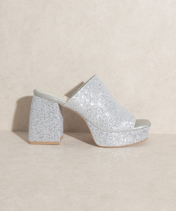 Disco Sally Slide Platform High Heel